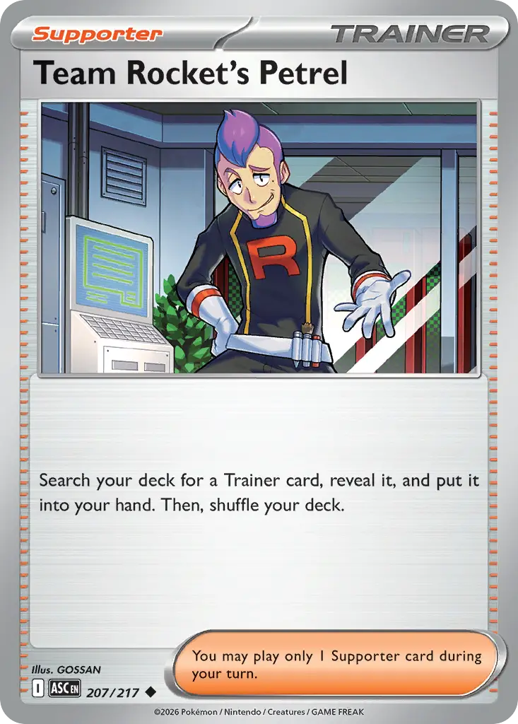 Team Rocket's Petrel [Reverse Holo]