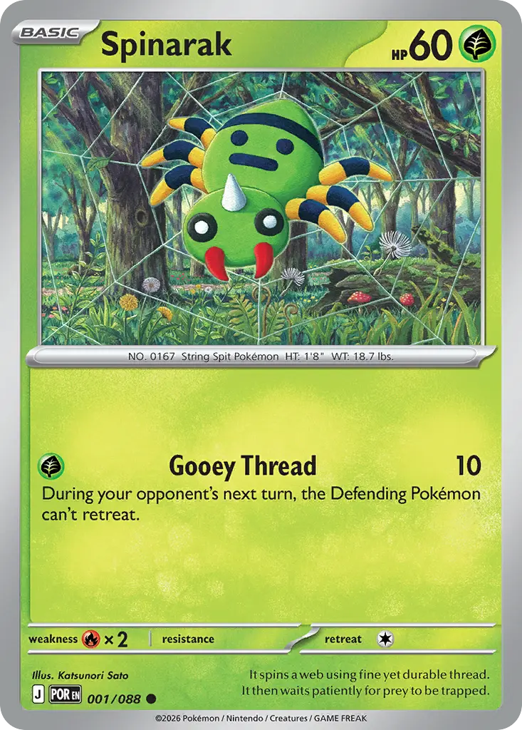 Spinarak [Reverse Holo]