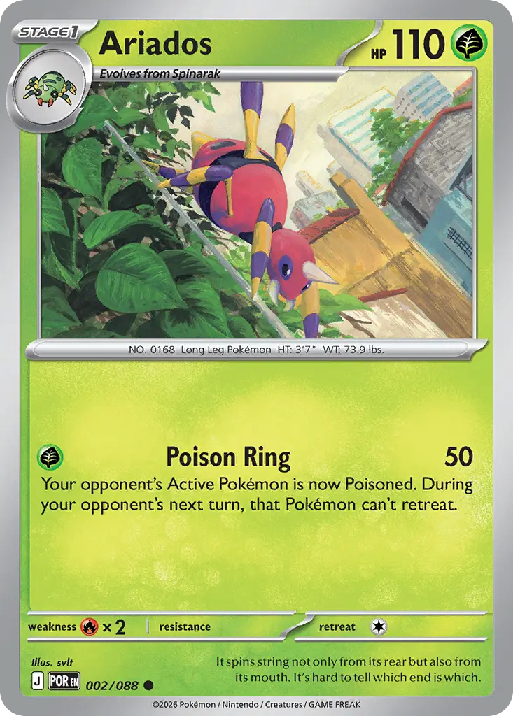 Ariados [Reverse Holo]