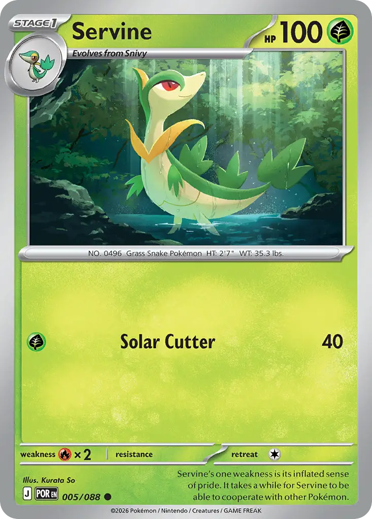 Servine [Reverse Holo]