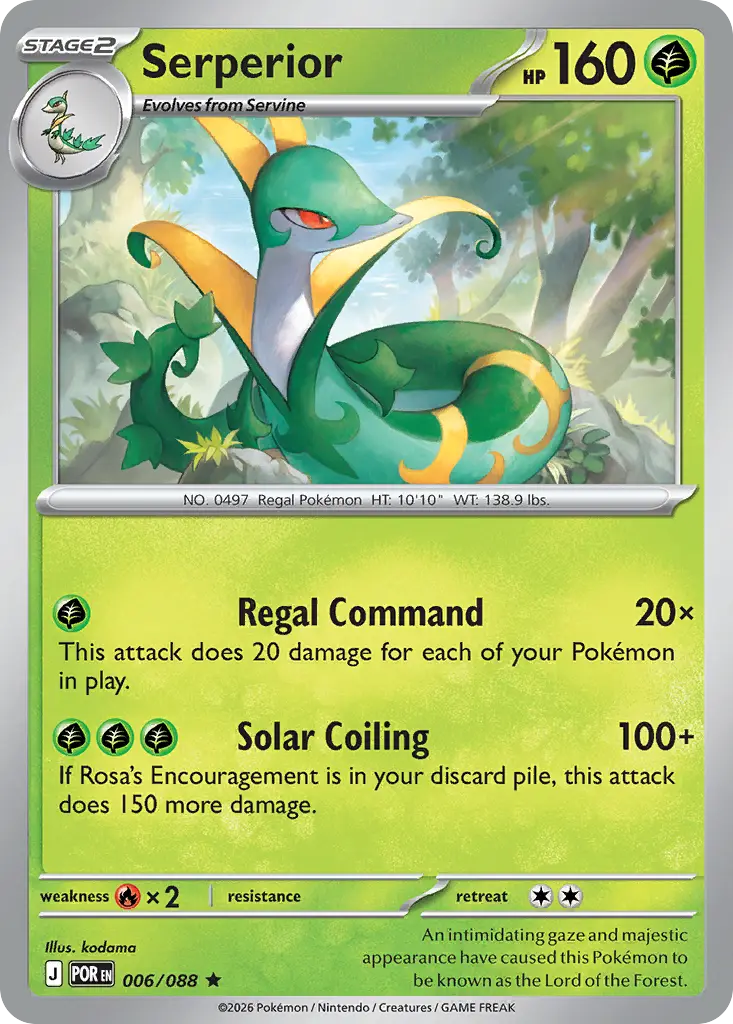 Serperior [Reverse Holo]