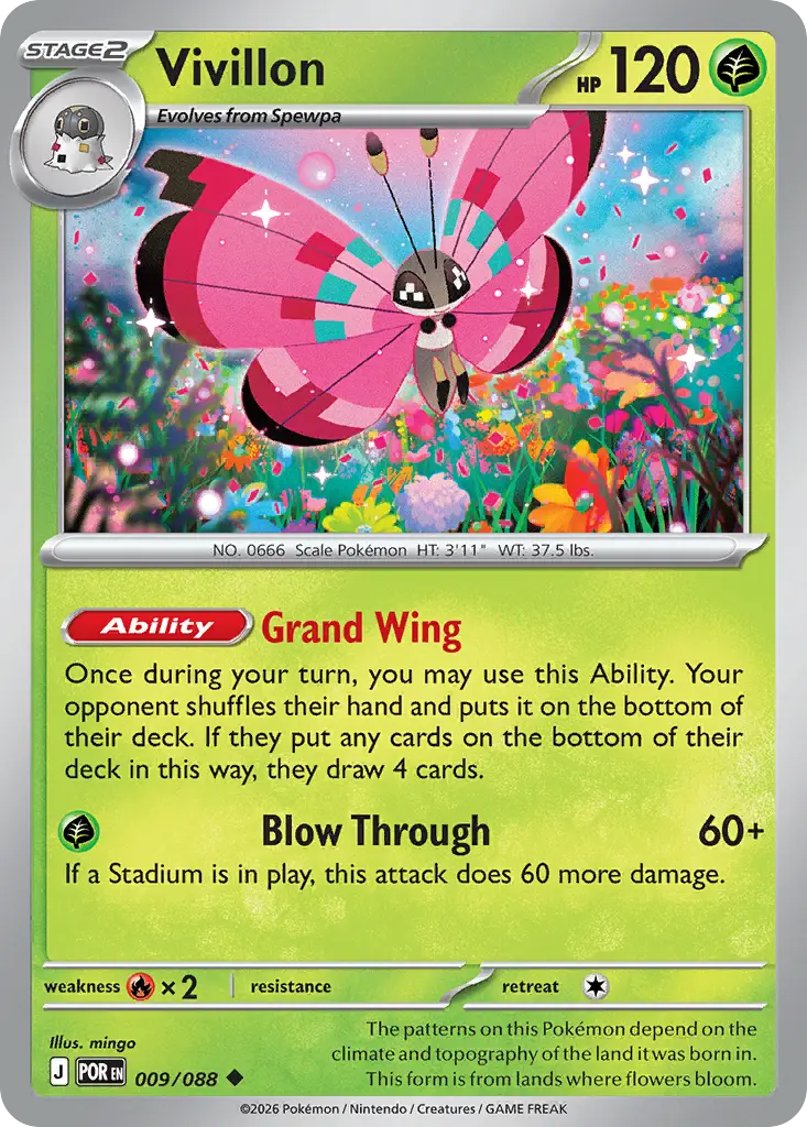 Vivillon [Reverse Holo]