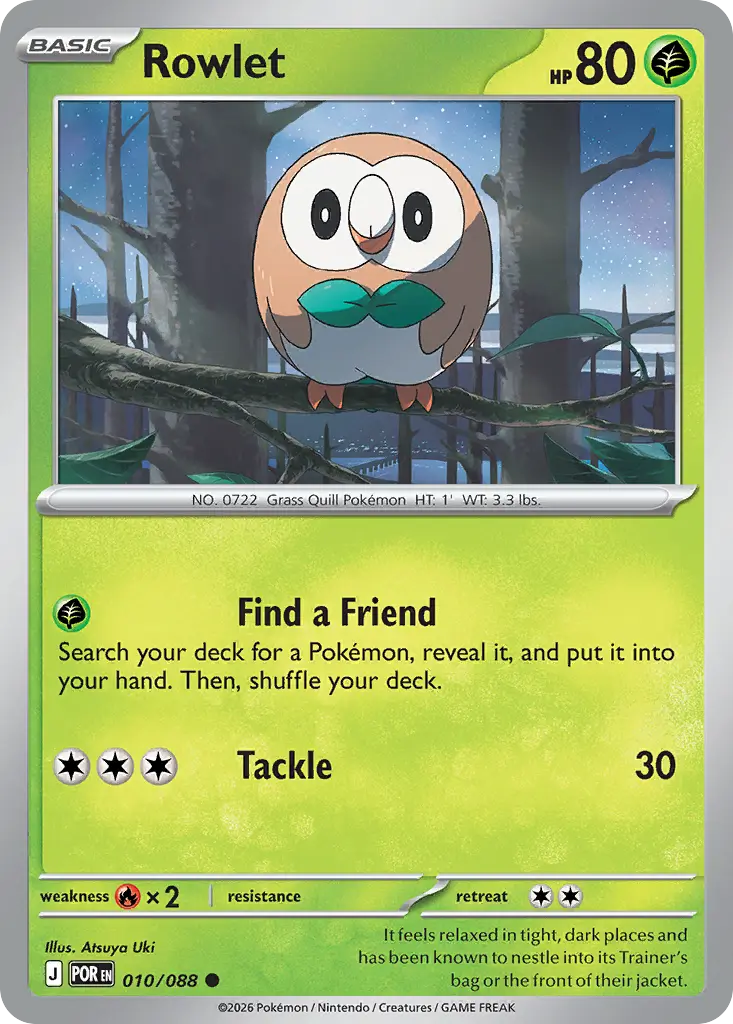 Rowlet [Reverse Holo]