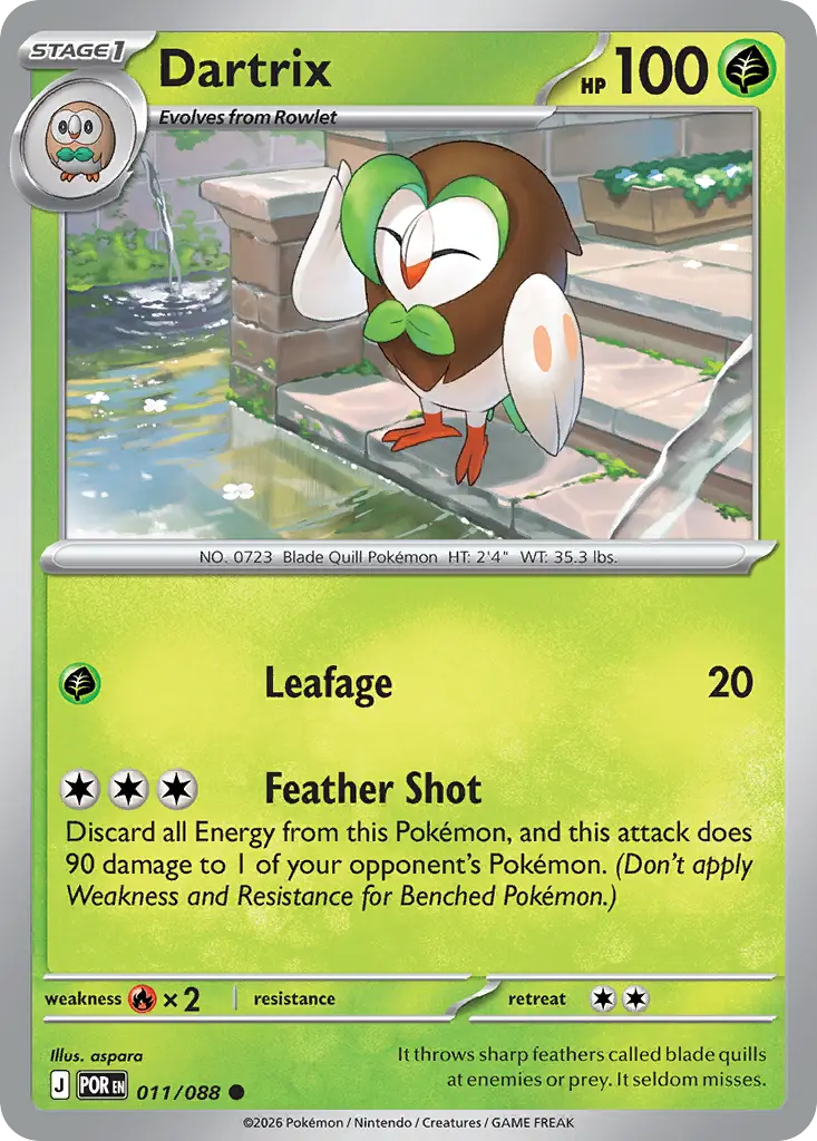 Dartrix [Reverse Holo]