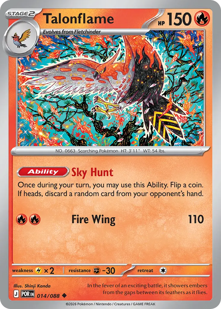 Talonflame [Reverse Holo]