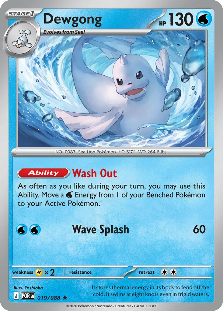 Dewgong [Reverse Holo]
