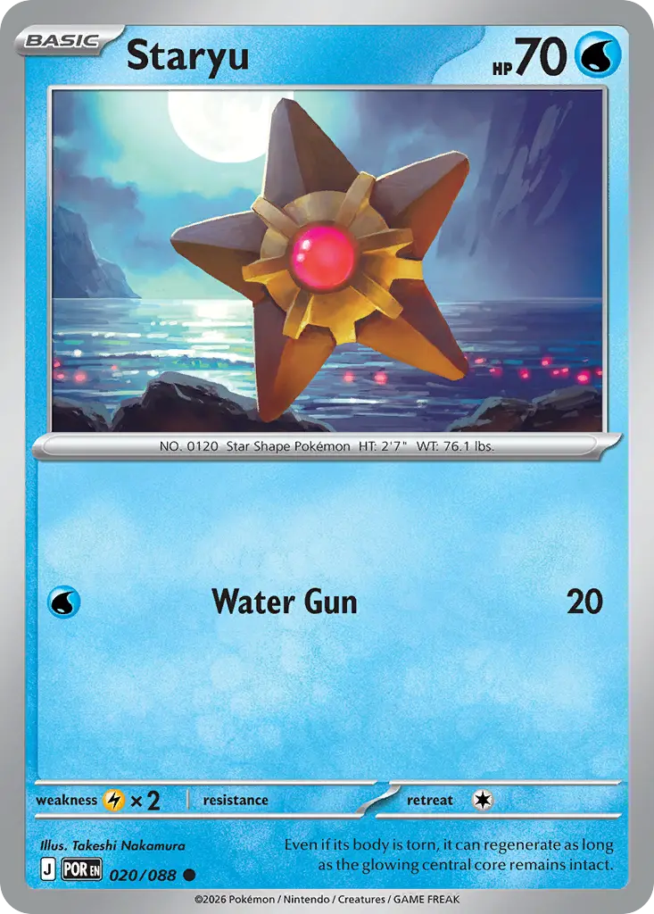 Staryu [Reverse Holo]