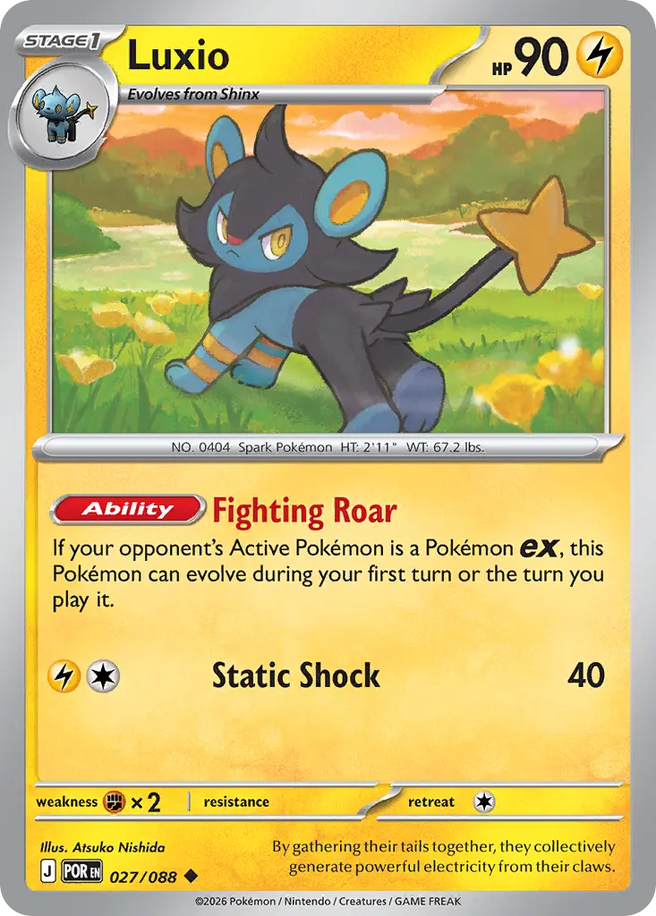 Luxio [Reverse Holo]