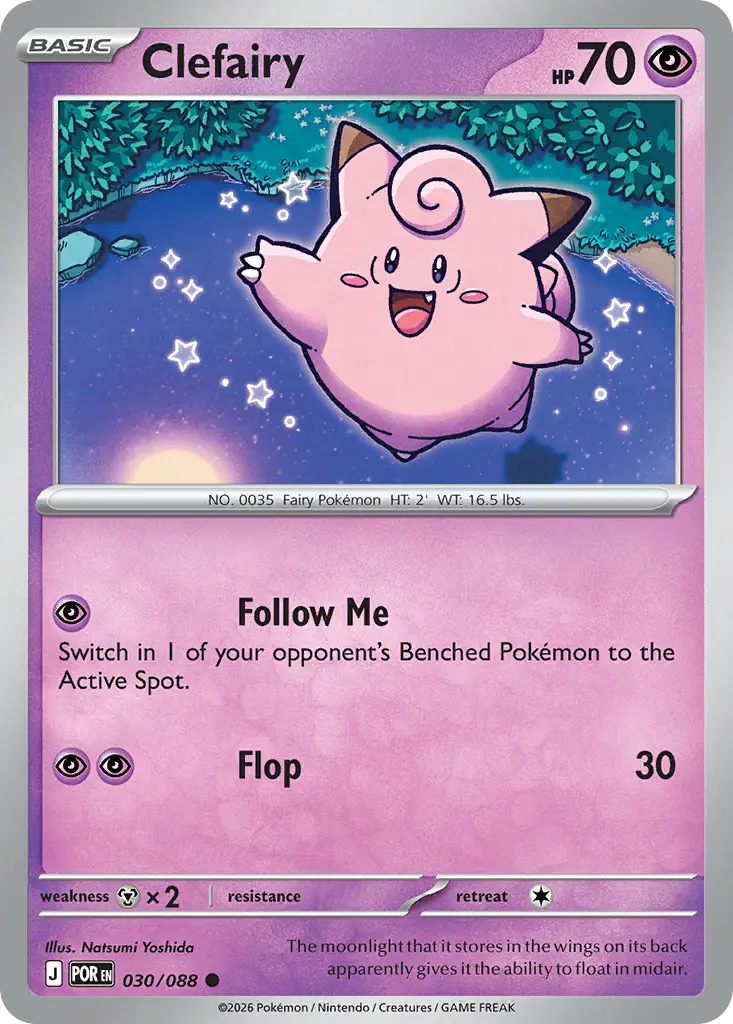 Clefairy [Reverse Holo]