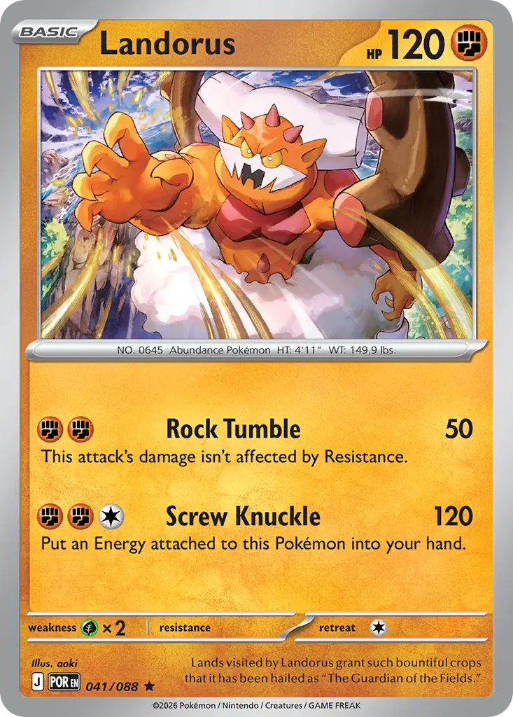 Landorus [Reverse Holo]