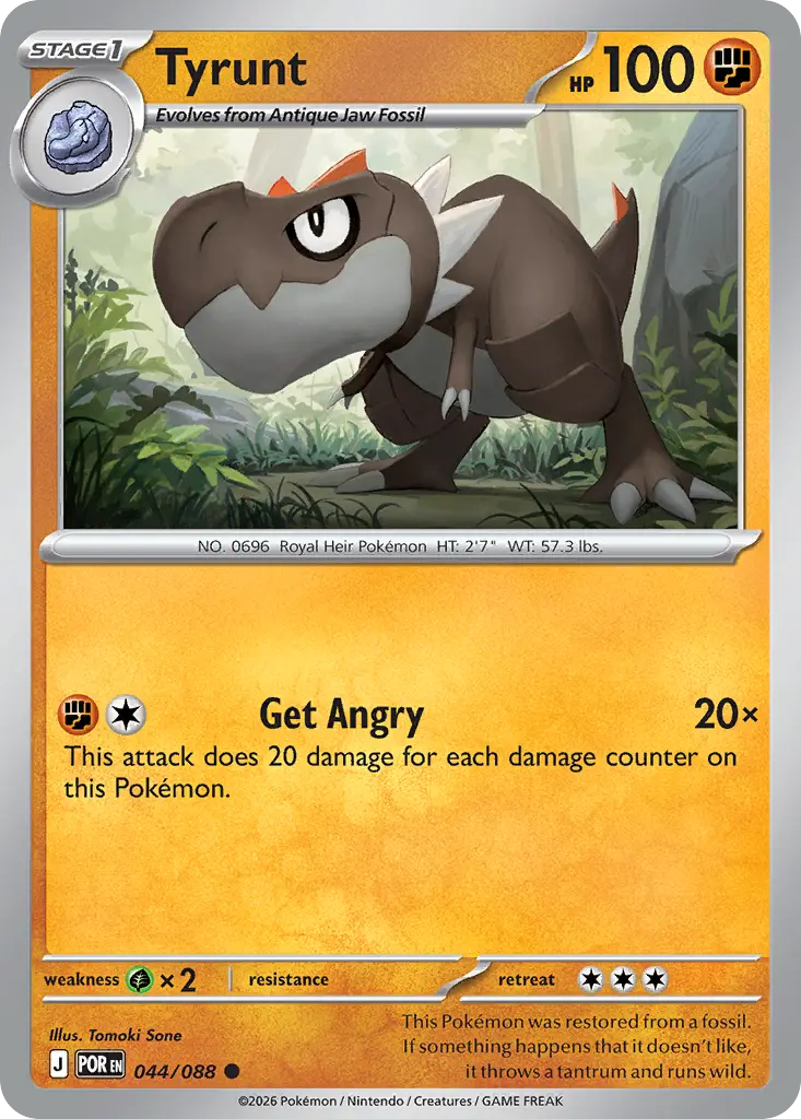 Tyrunt [Reverse Holo]