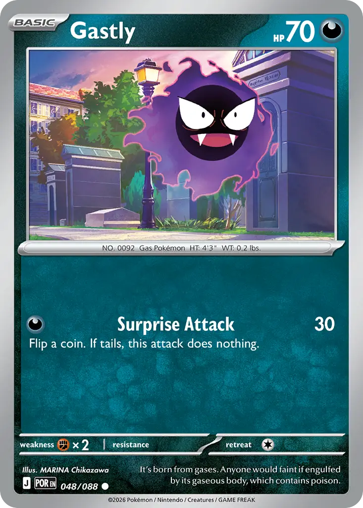 Gastly [Reverse Holo]