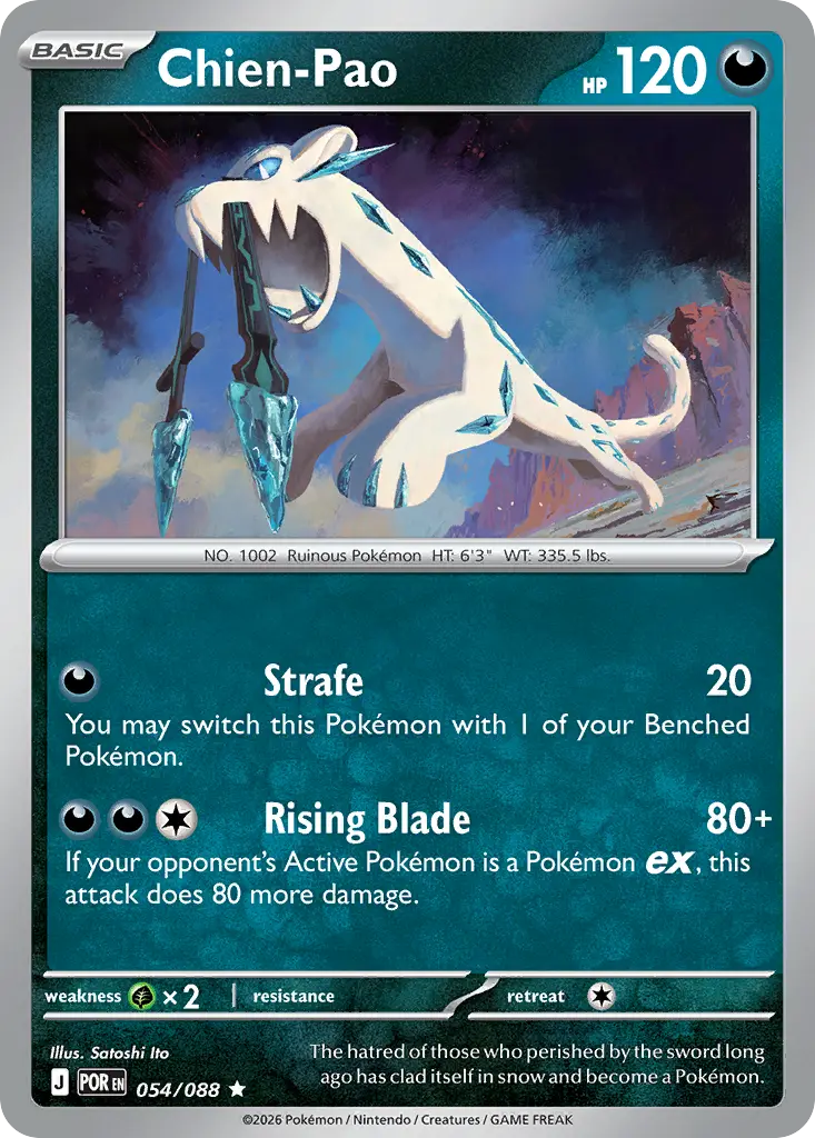 Chien-Pao [Reverse Holo]