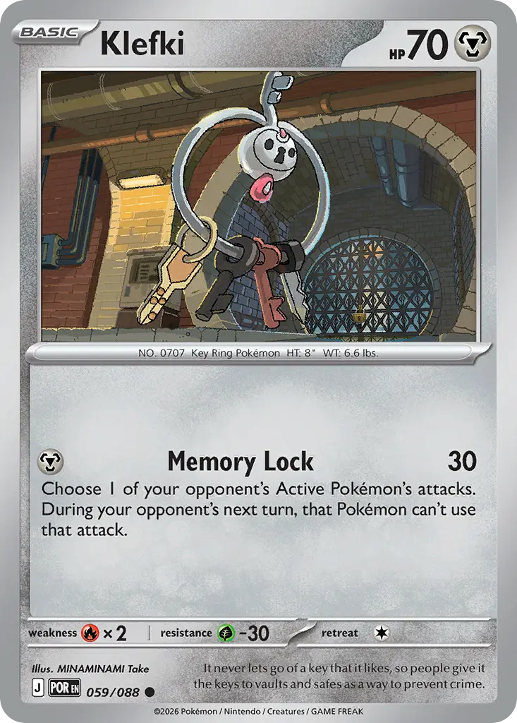 Klefki [Reverse Holo]
