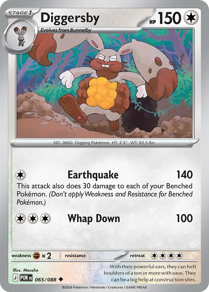 Diggersby [Reverse Holo]