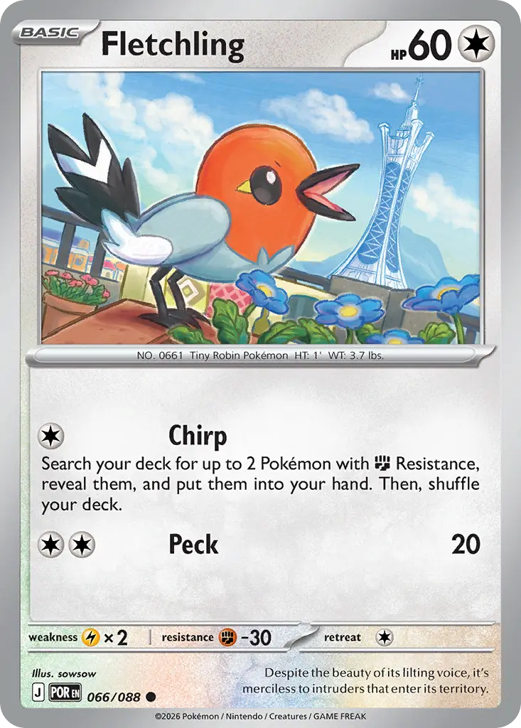 Fletchling [Reverse Holo]