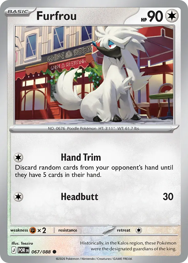 Furfrou [Reverse Holo]