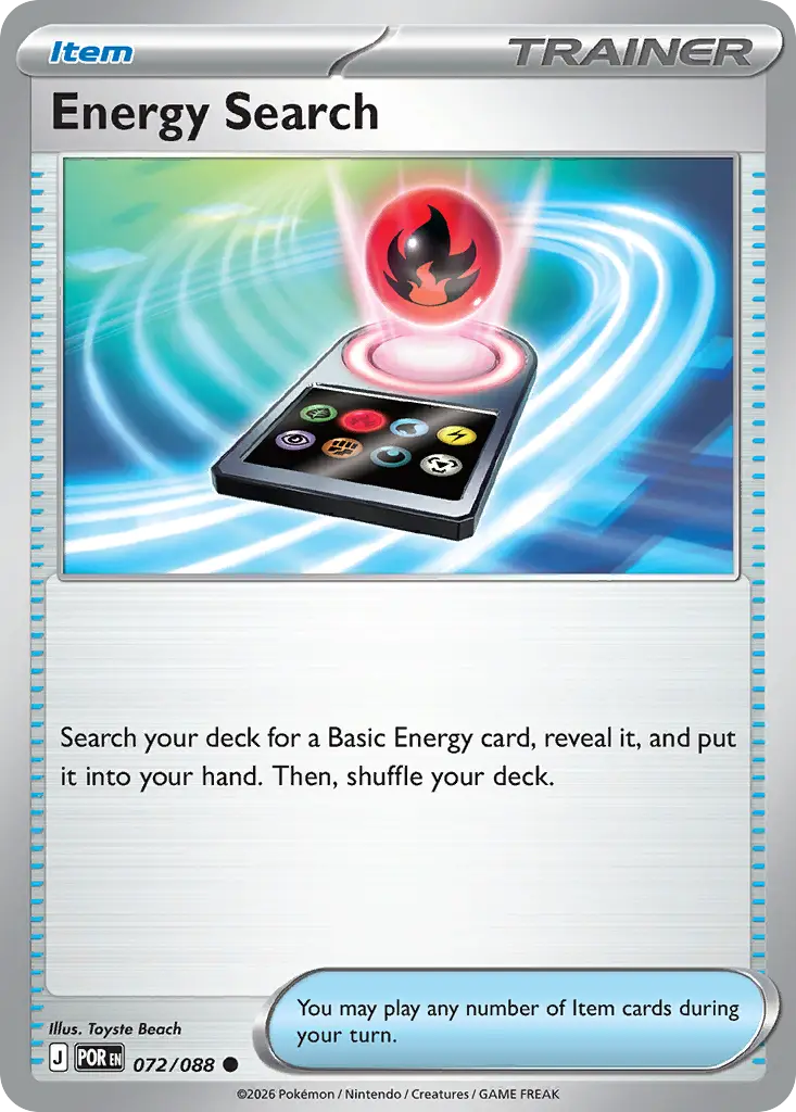 Energy Search [Reverse Holo]