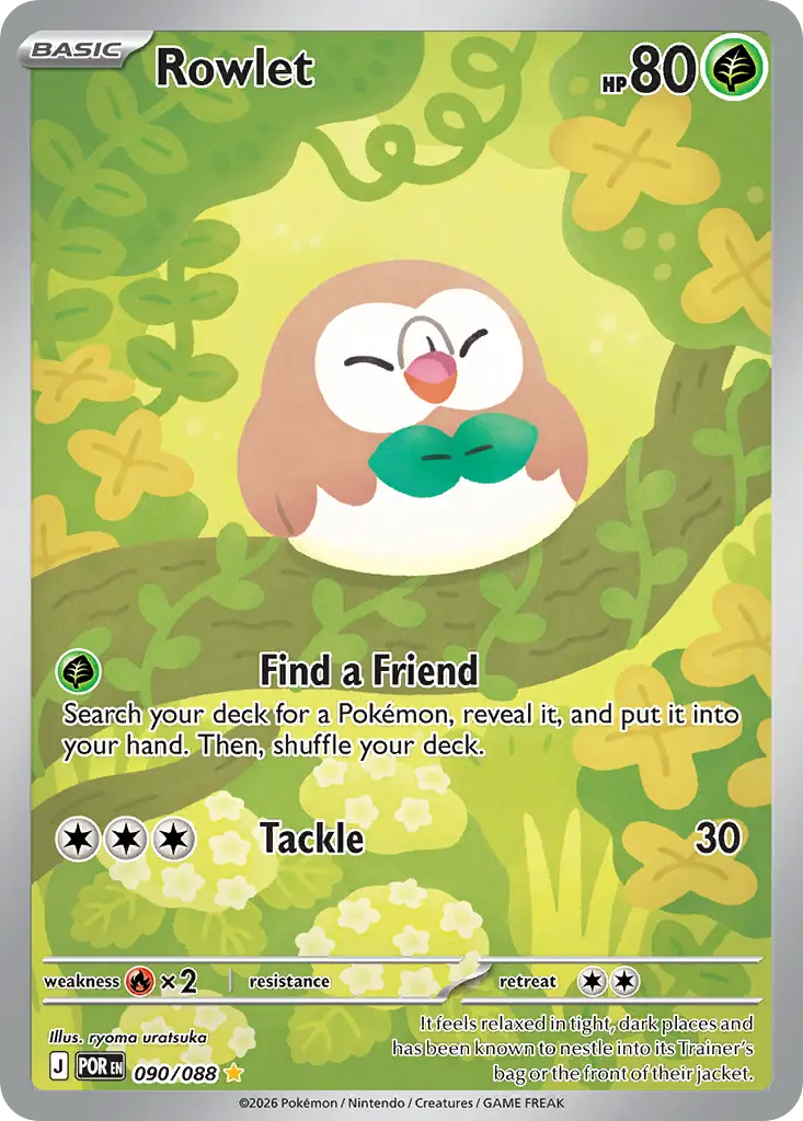 Rowlet #090/088 Price - Perfect Order | Pack Magik
