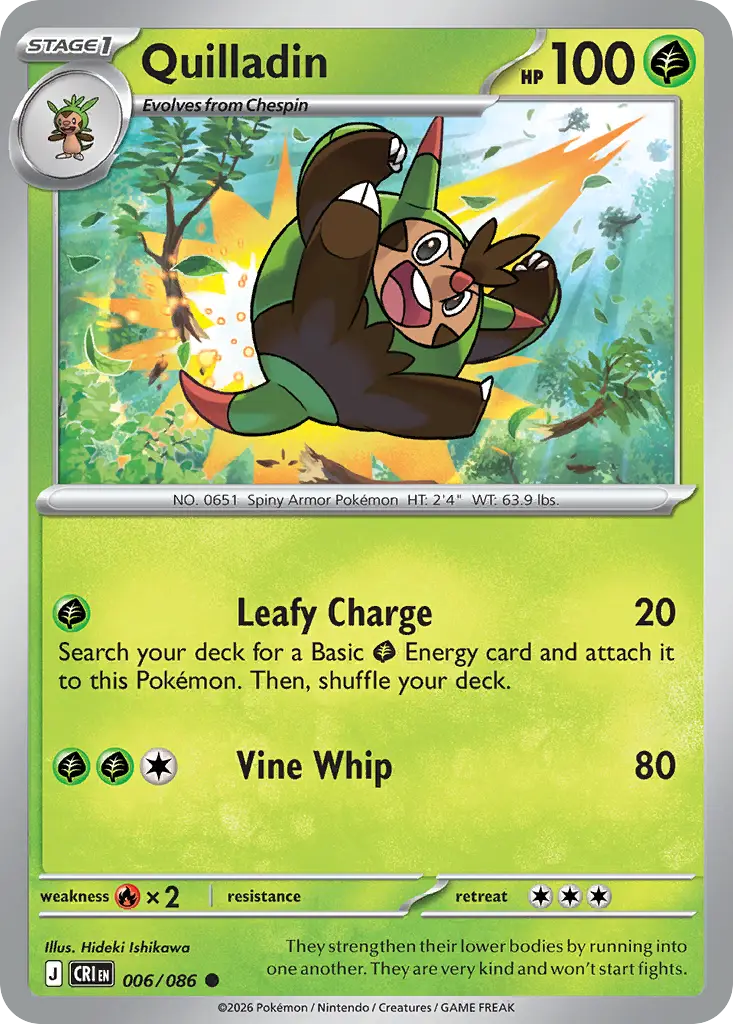 Quilladin [Reverse Holo]