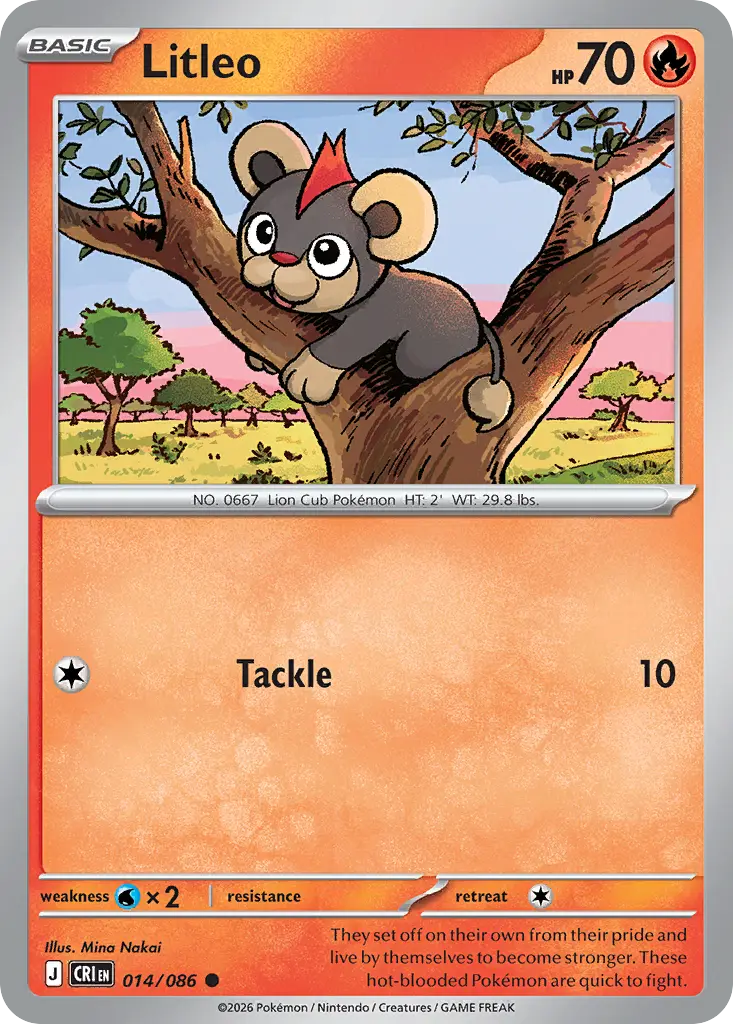 Litleo [Reverse Holo]