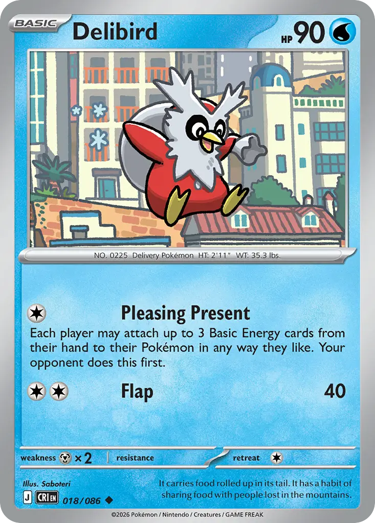 Delibird [Reverse Holo]