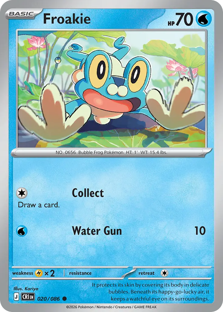 Froakie [Reverse Holo]