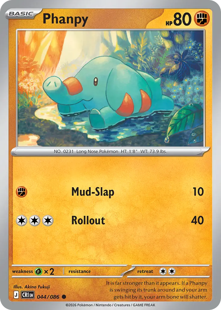 Phanpy [Reverse Holo]