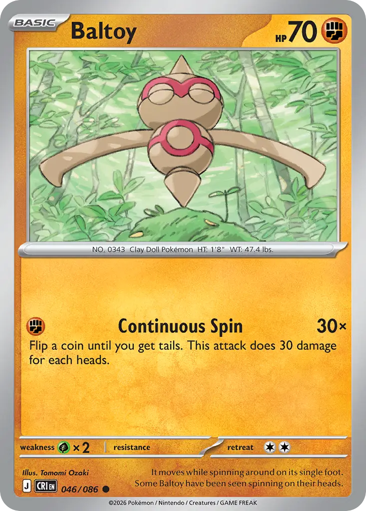 Baltoy [Reverse Holo]