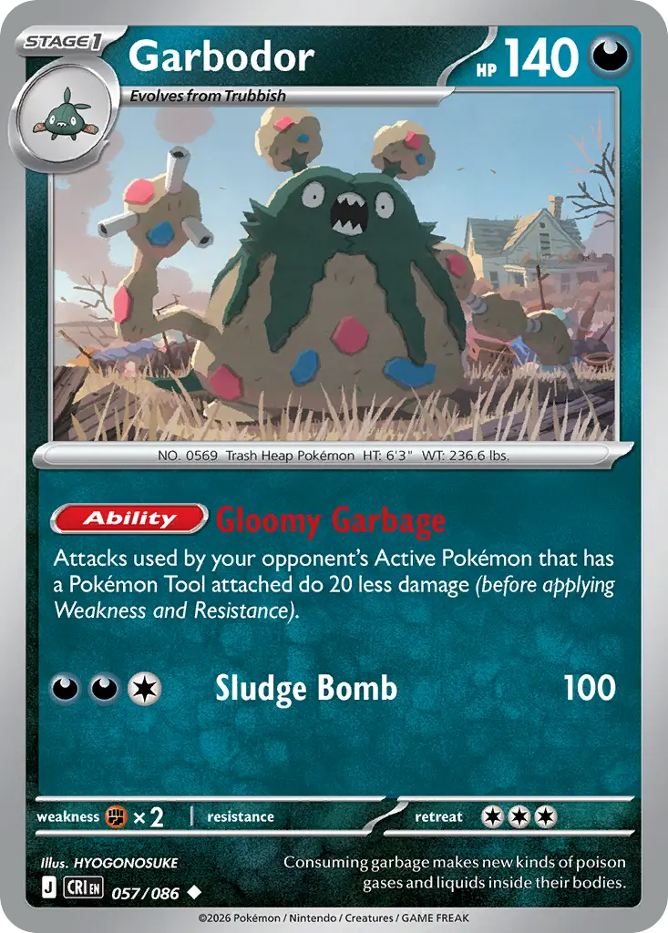 Garbodor [Reverse Holo]