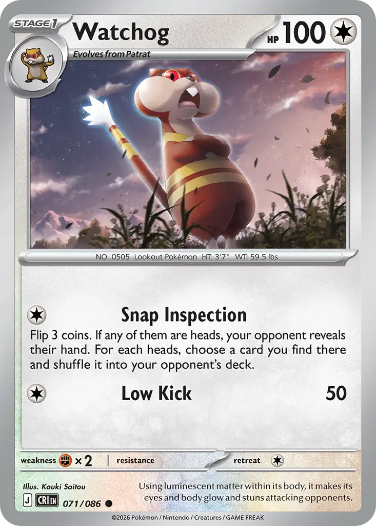Watchog [Reverse Holo]