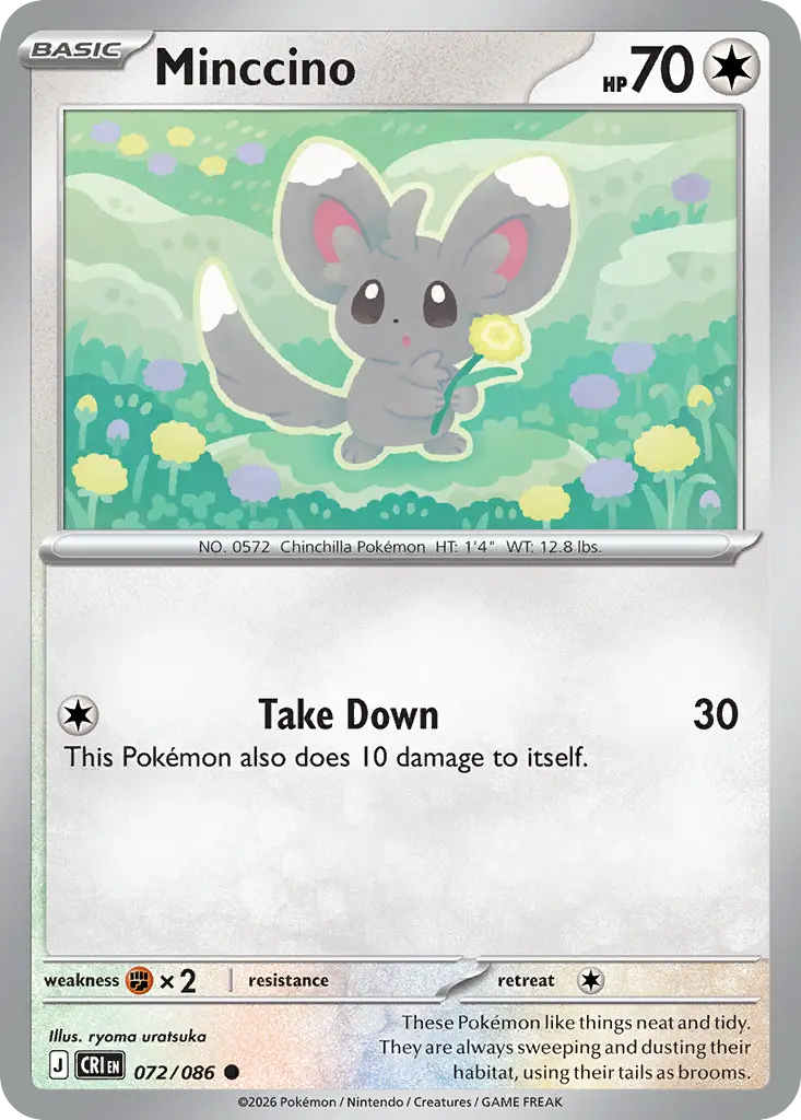 Minccino [Reverse Holo]