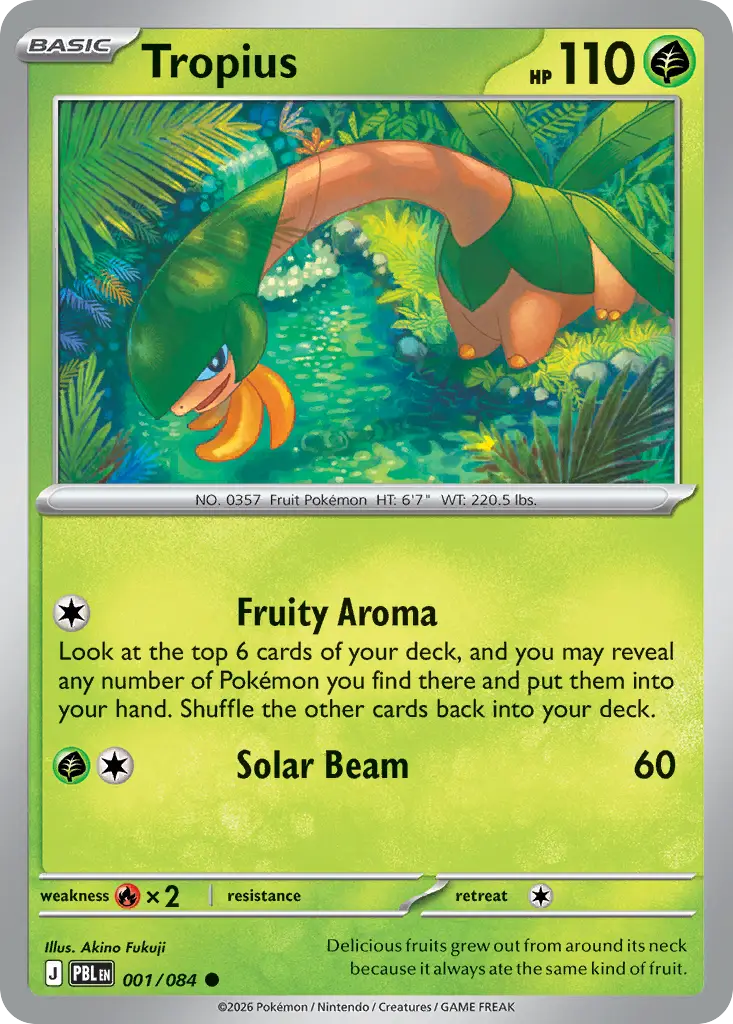 Tropius [Reverse Holo]