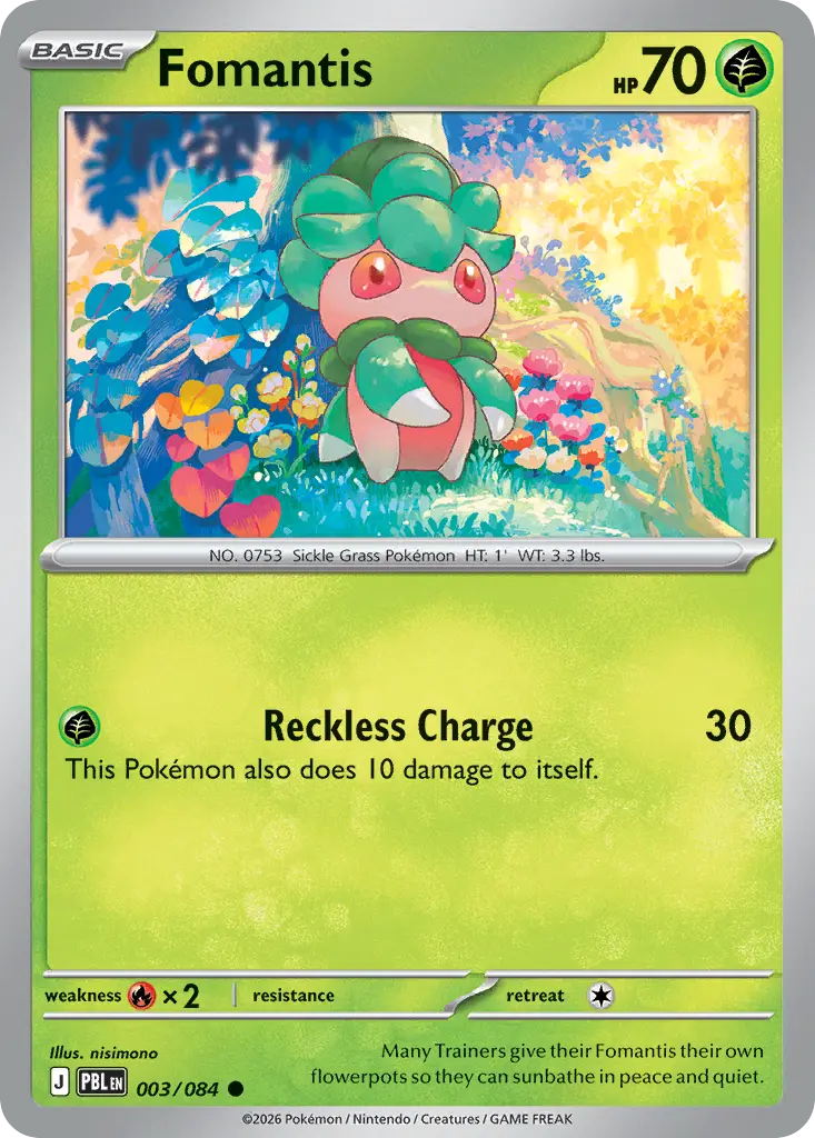 Fomantis [Reverse Holo]
