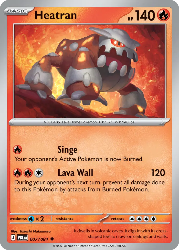 Heatran [Reverse Holo]