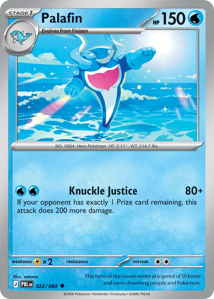 Palafin [Reverse Holo]