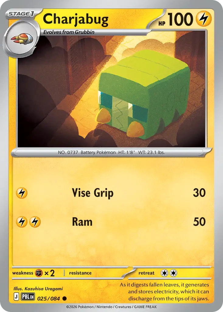 Charjabug [Reverse Holo]