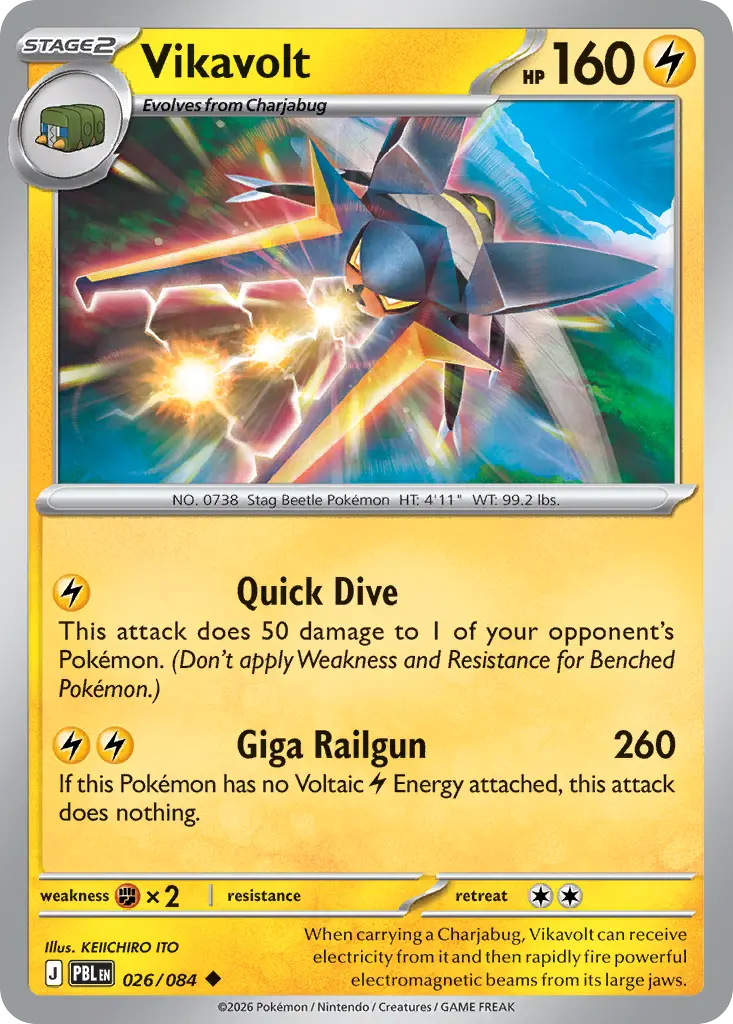 Vikavolt [Reverse Holo]