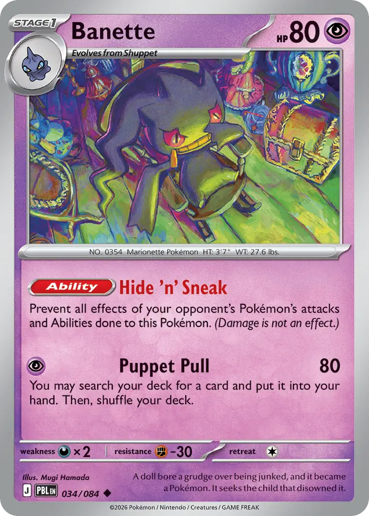 Banette [Reverse Holo]