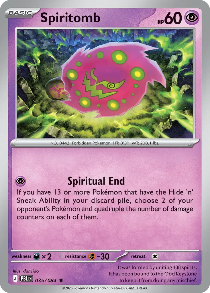 Spiritomb [Reverse Holo]