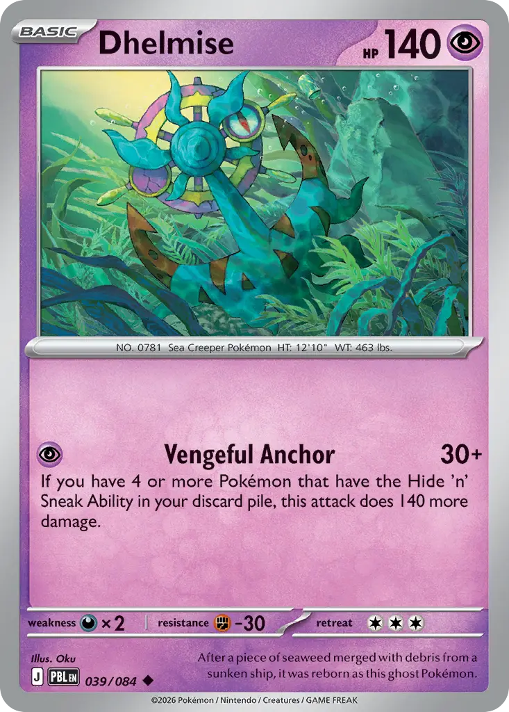 Dhelmise [Reverse Holo]