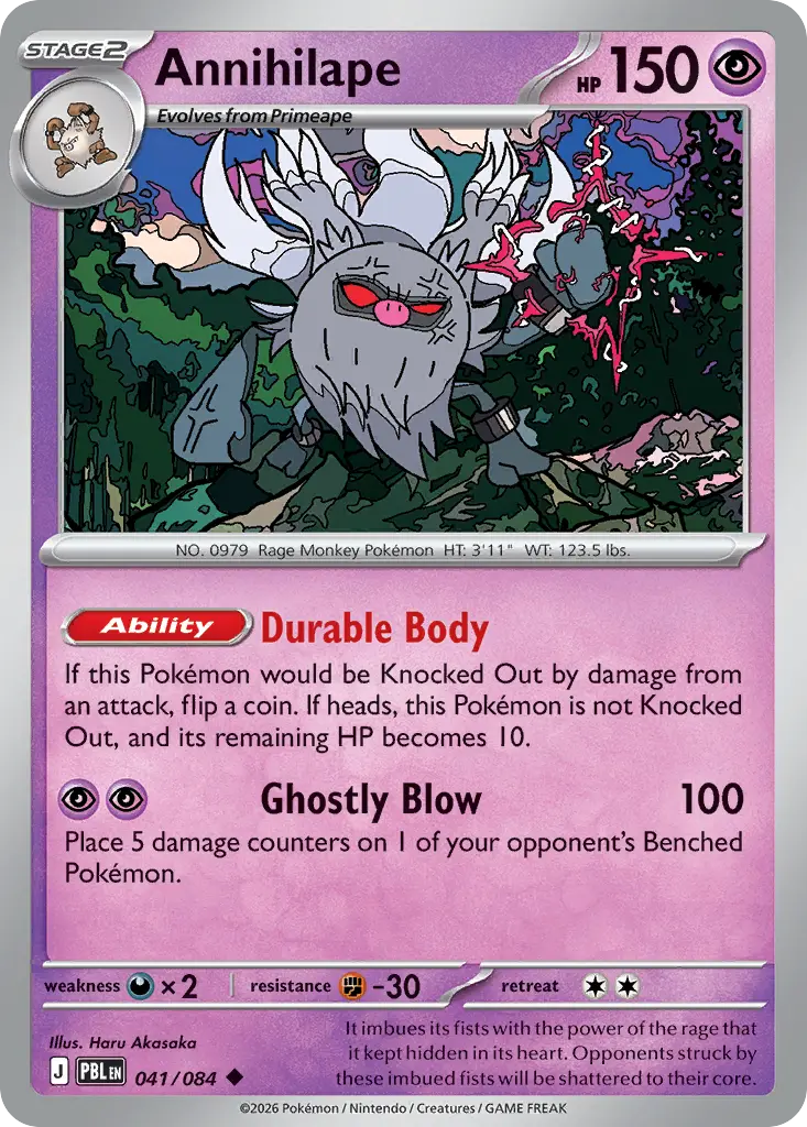 Annihilape [Reverse Holo]