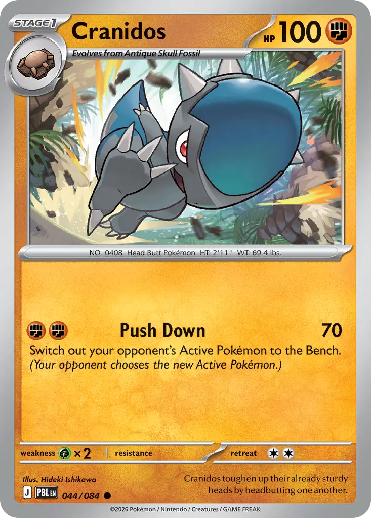 Cranidos [Reverse Holo]