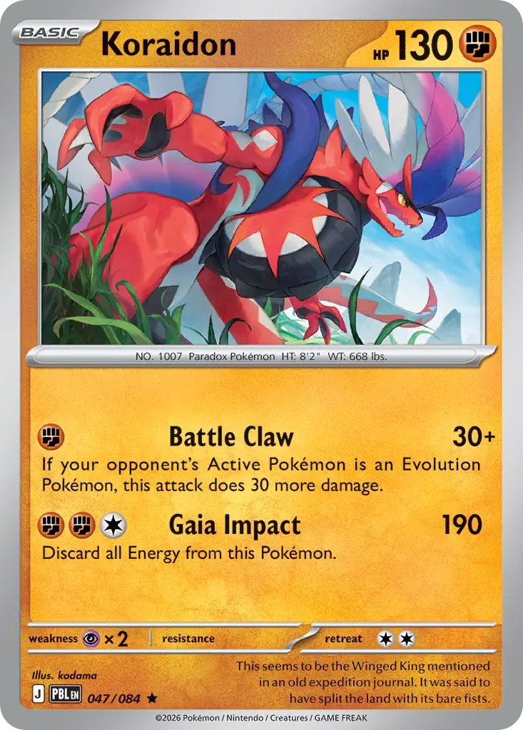 Koraidon [Reverse Holo]