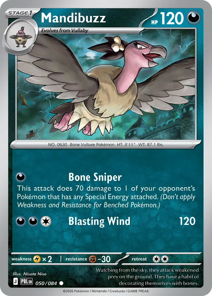 Mandibuzz [Reverse Holo]