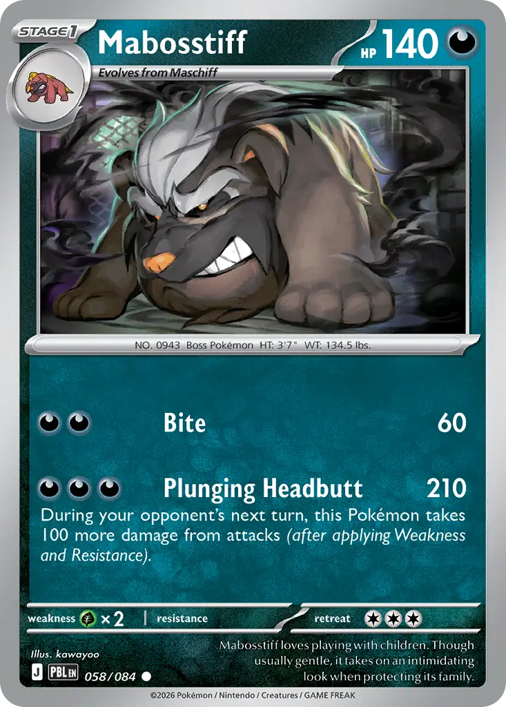 Mabosstiff [Reverse Holo]