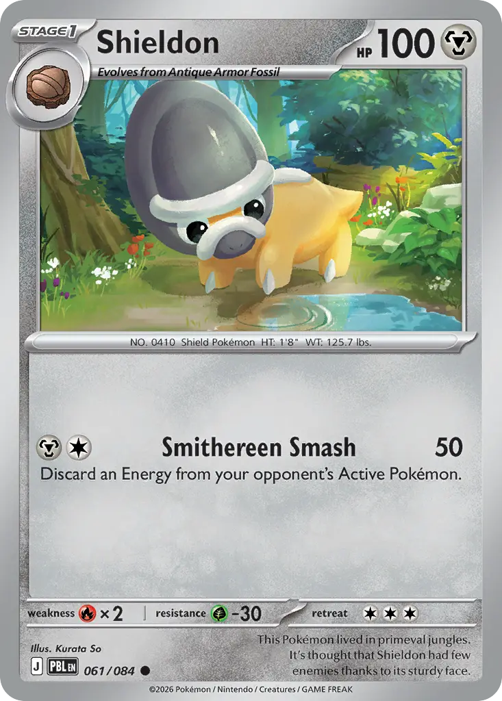Shieldon [Reverse Holo]