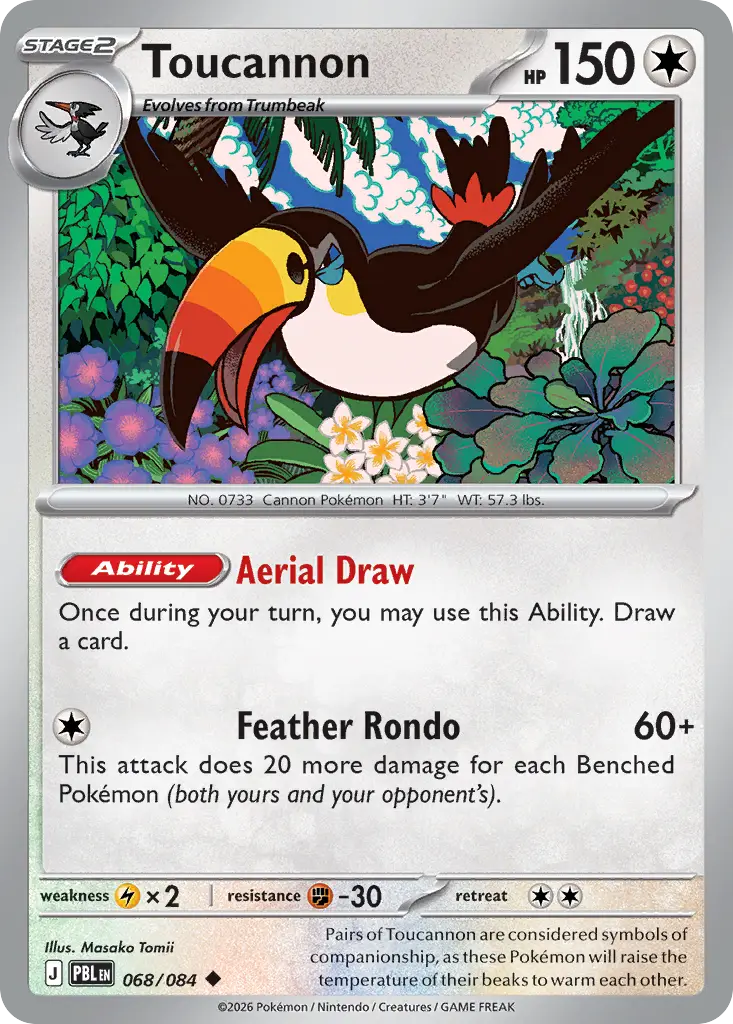 Toucannon [Reverse Holo]