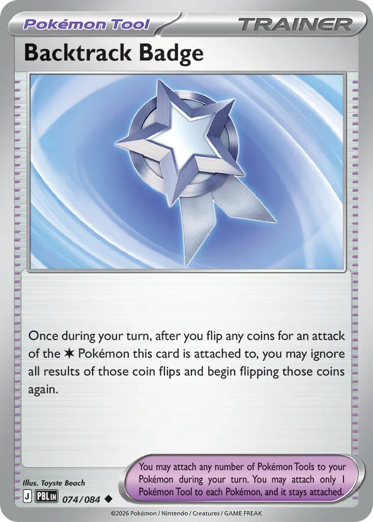 Backtrack Badge [Reverse Holo]