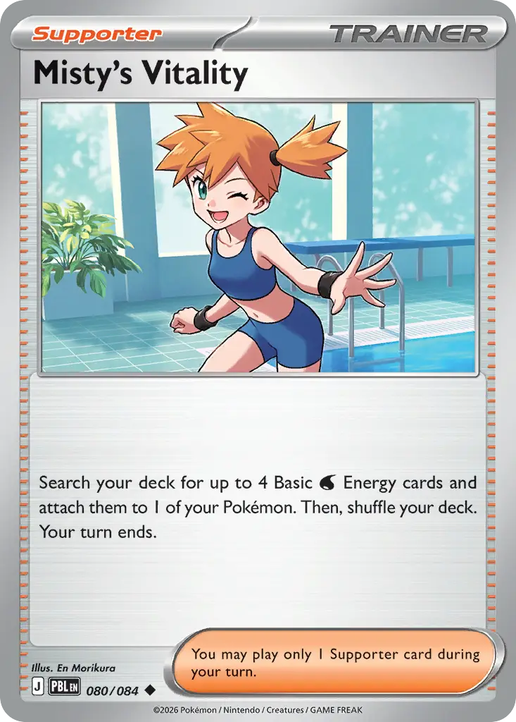Misty's Vitality [Reverse Holo]